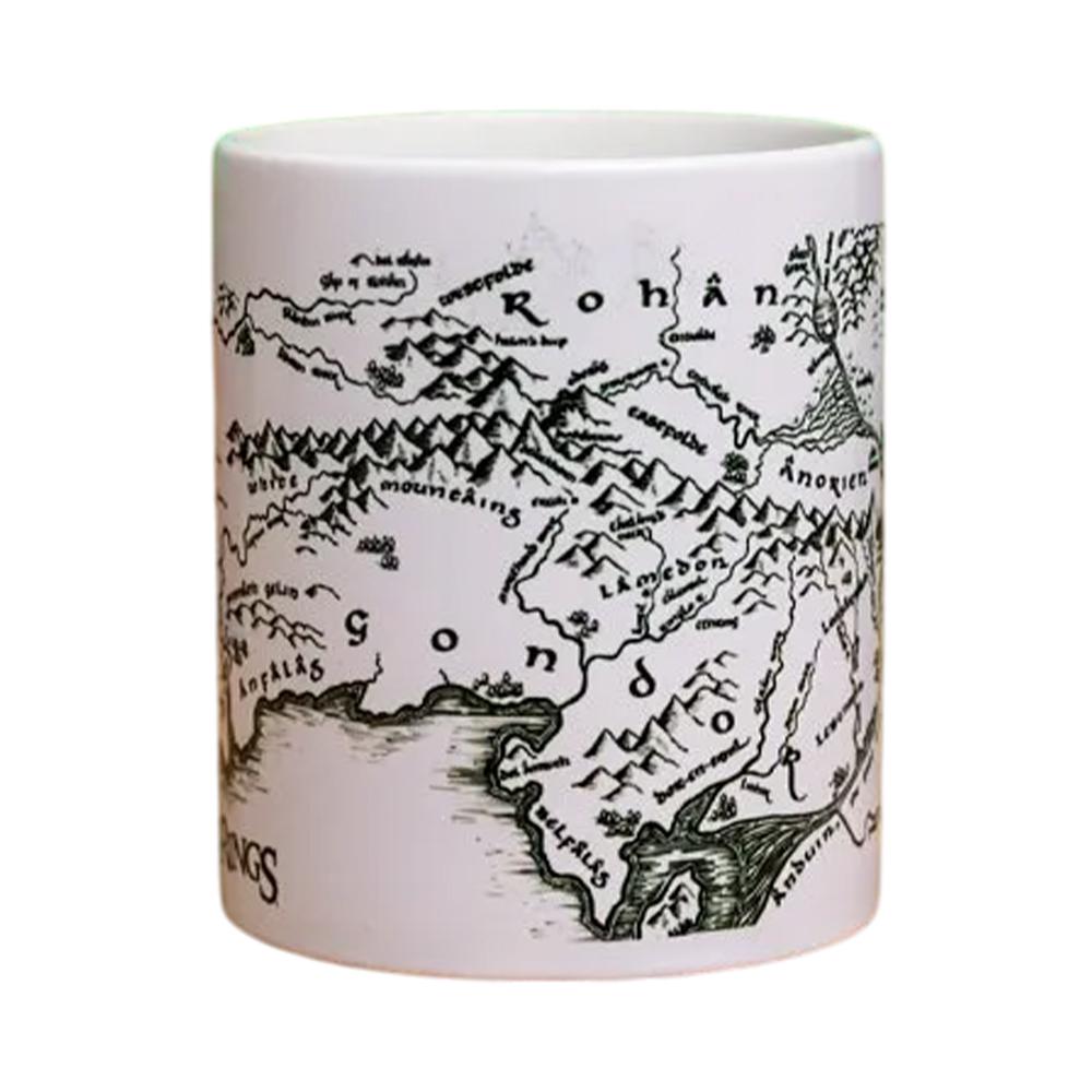 The Lord Of The Rings Middle Earth Map Mug
