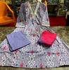 Indian Women Designer Anarkali Kurti Pant Dupatta Set Bollywood Party Wear Salwar Suit
