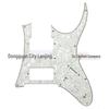 Open HSH Double/Single Electric Guitar Pickguard 9-Hole Scratch Plate for IB 7V Guitar