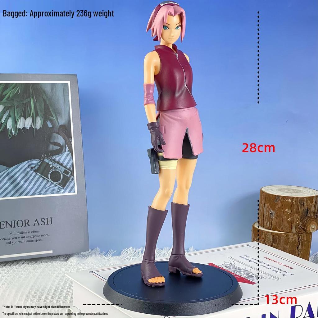 Naruto Anime Figure: Great Sword Model Featuring Kakashi, Itachi, Sasuke, Minato, and Sakura