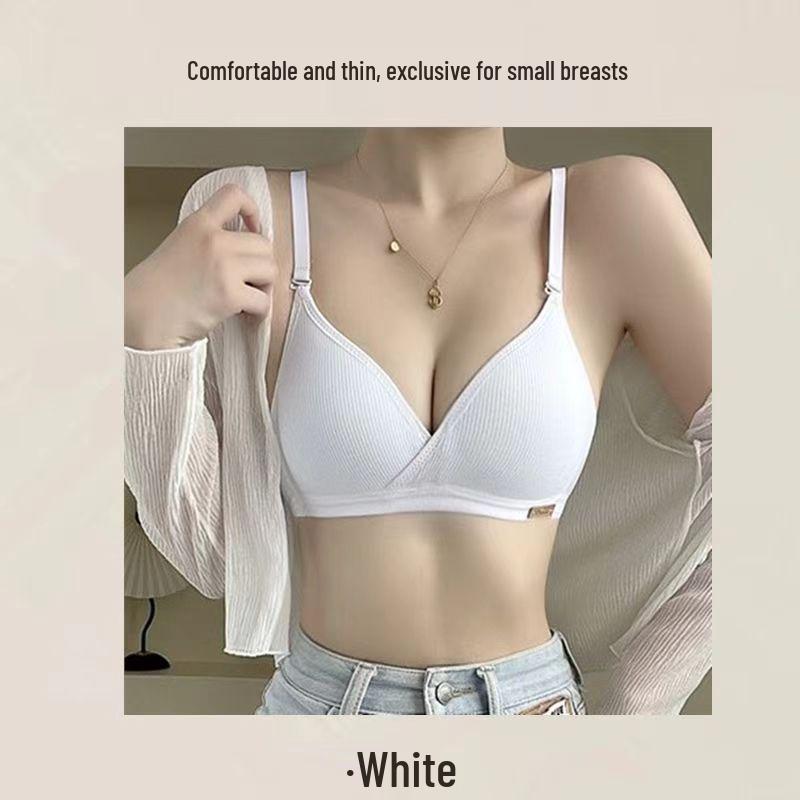 Southeast Asia Pure Cotton Wire-Free Teen Bra