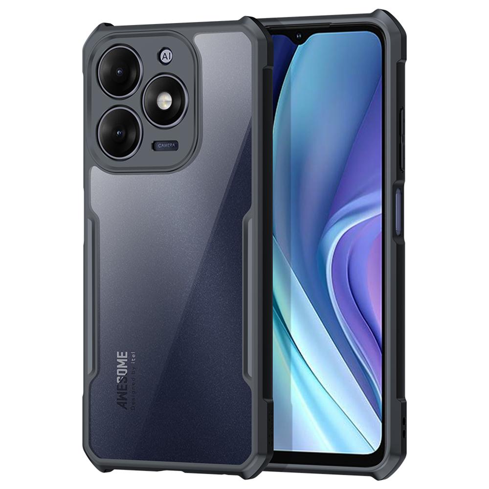 XUNDD For itel A50 Case TPU + Acrylic Fall-Proof Phone Cover A