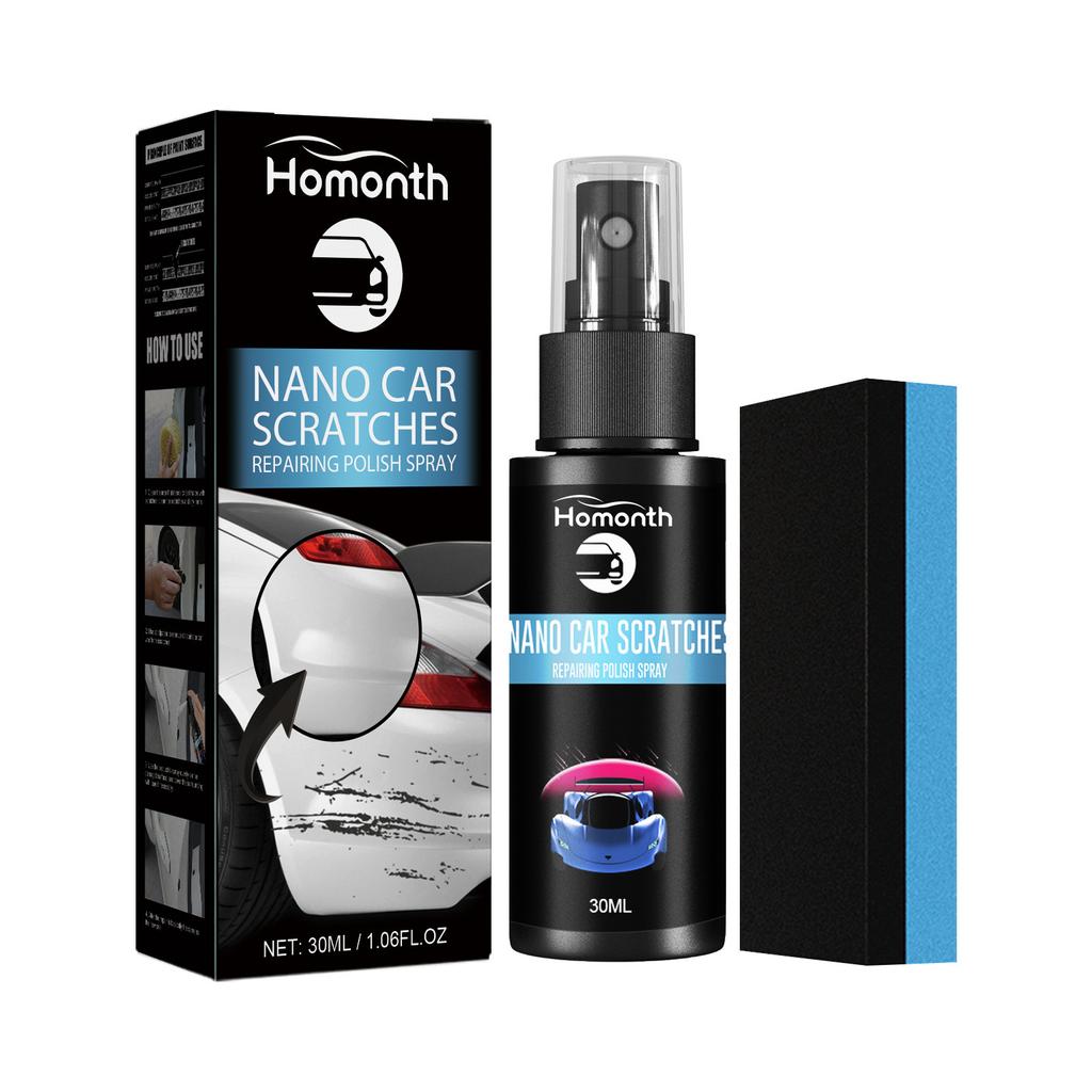 Spray para Reparación de Arañazos Coche Refurbishment Limpieza Reparación Mantenimiento Cuidado Abrillantador Pintura en Spray