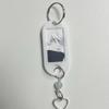 Jujutsu Kaitai Gojo Satoru Nameplate Bead Keyring