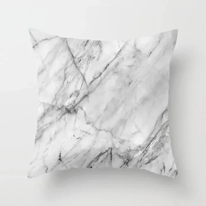 Federa Cuscino con Texture Marmo Pietra Nordica Federa Cuscino Moda Moderna Federa Cuscino Decorativa Arredamento Casa Cuscini Decorativi Divano