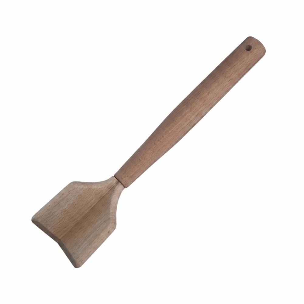 Natural Wood Meat Separator Durable Potato Crusher Kitchen Tool Non-Scratch Meat Grinder Cooking Hickory wood