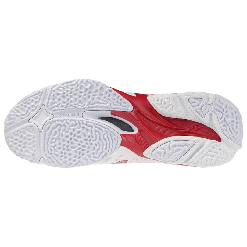 Mizuno Wave Lightning Volleyball Shoes Women's White Red V1GC260073