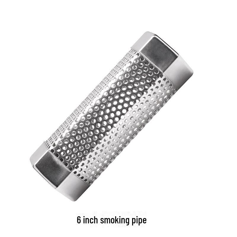 

Генератор холодного дыма для барбекю из нержавеющей стали - дымовая труба для барбекю на открытом воздухе с древесным углем и фруктами