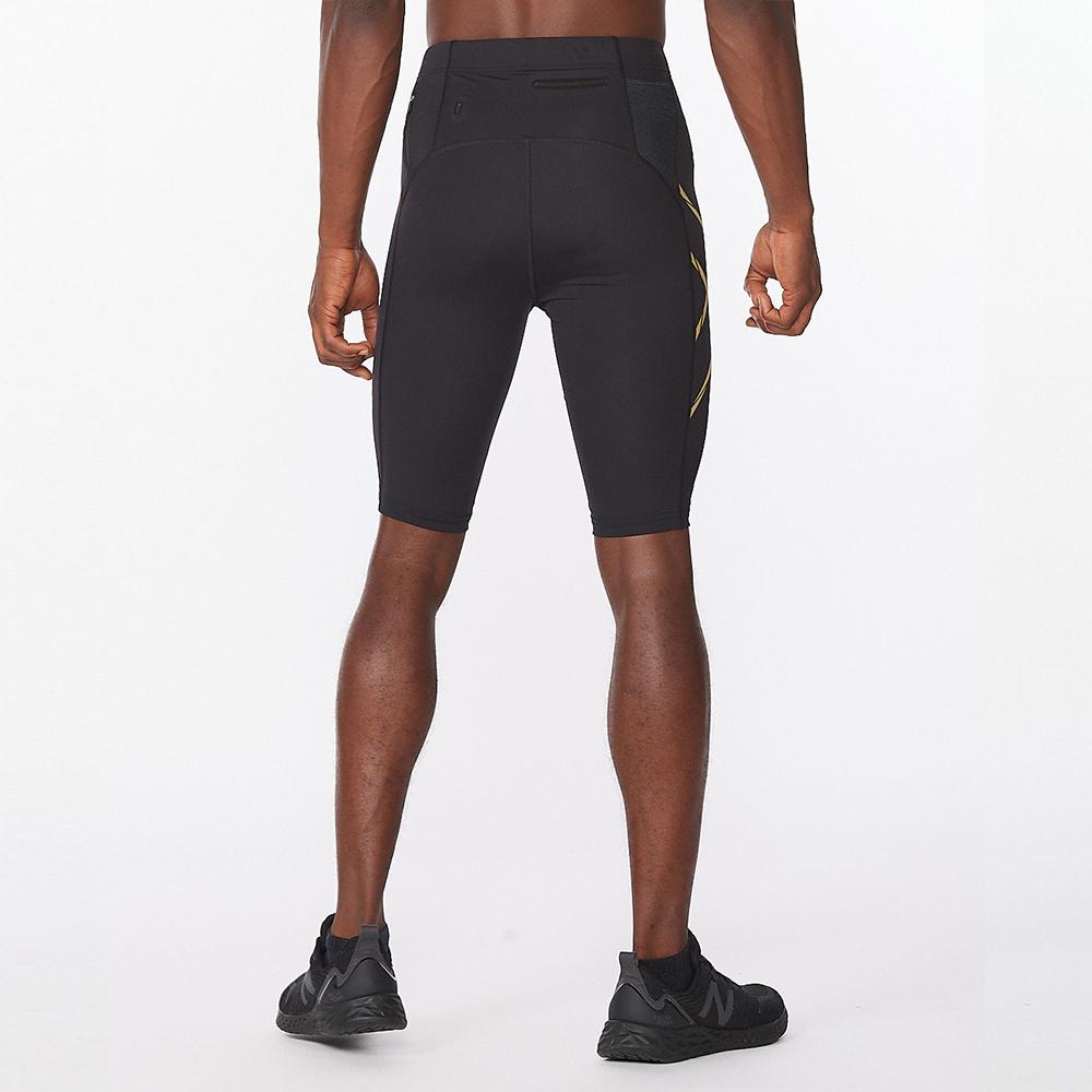 Tutaimjeuyu MenS Light Speed Compression Shorts GoldMa5331Bblk-Grf
