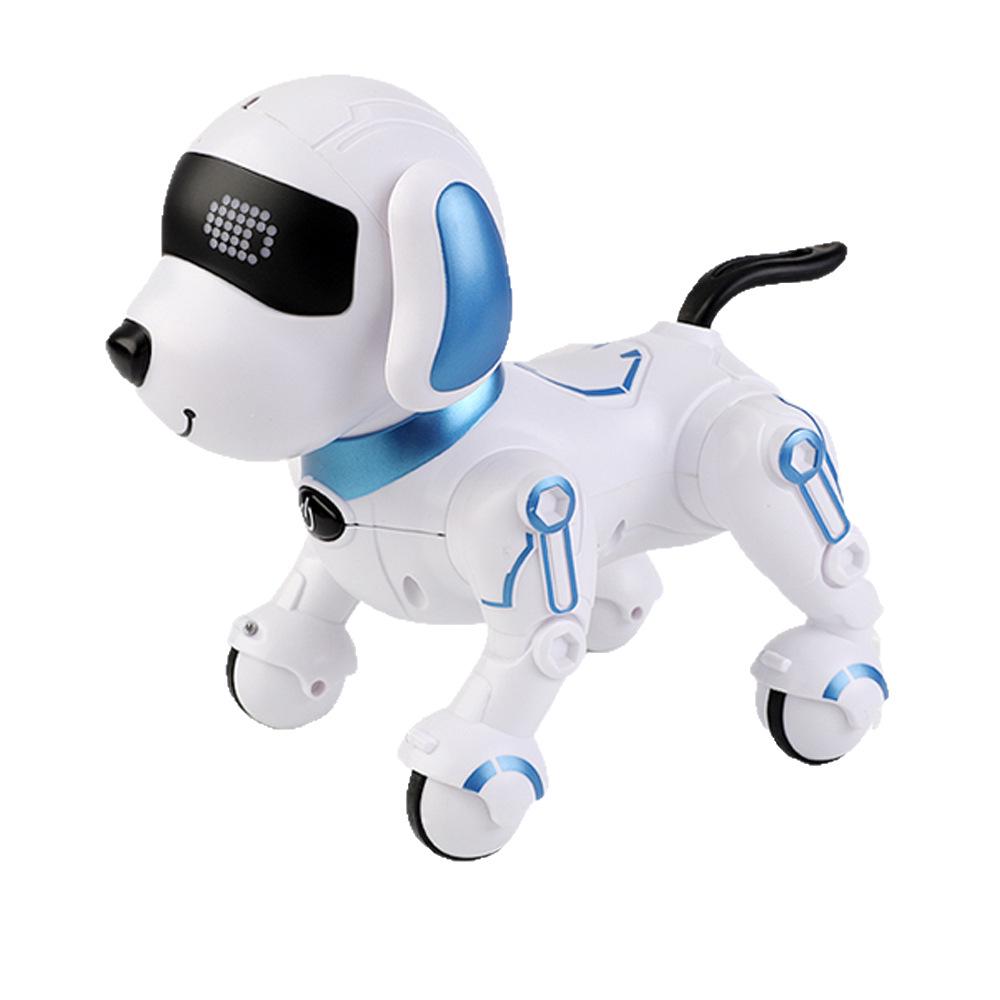 Interactive AI Remote Control Dog Toy: Woofing, Singing, Dancing, Educational Pet for Kids