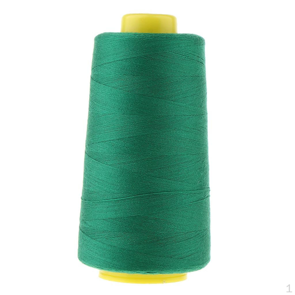 Polyester Sewing Thread Spools - 3000 Yards/1 Spool of Yarn, 40/2 All-Purpose for Machine and