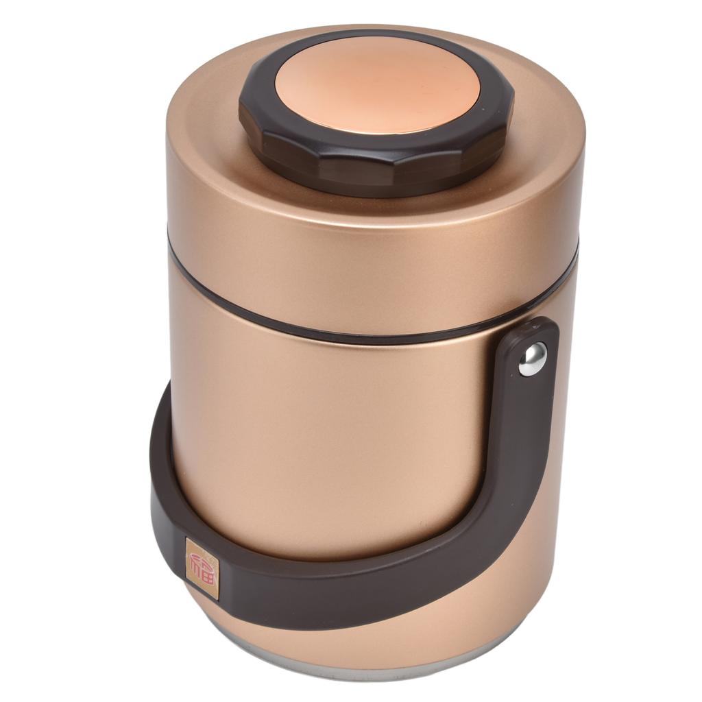 Insulation Lunch Box High Capacity 1.5L Stainless Steel Portable Heat Preservation Vacuum   Box for Adults Students