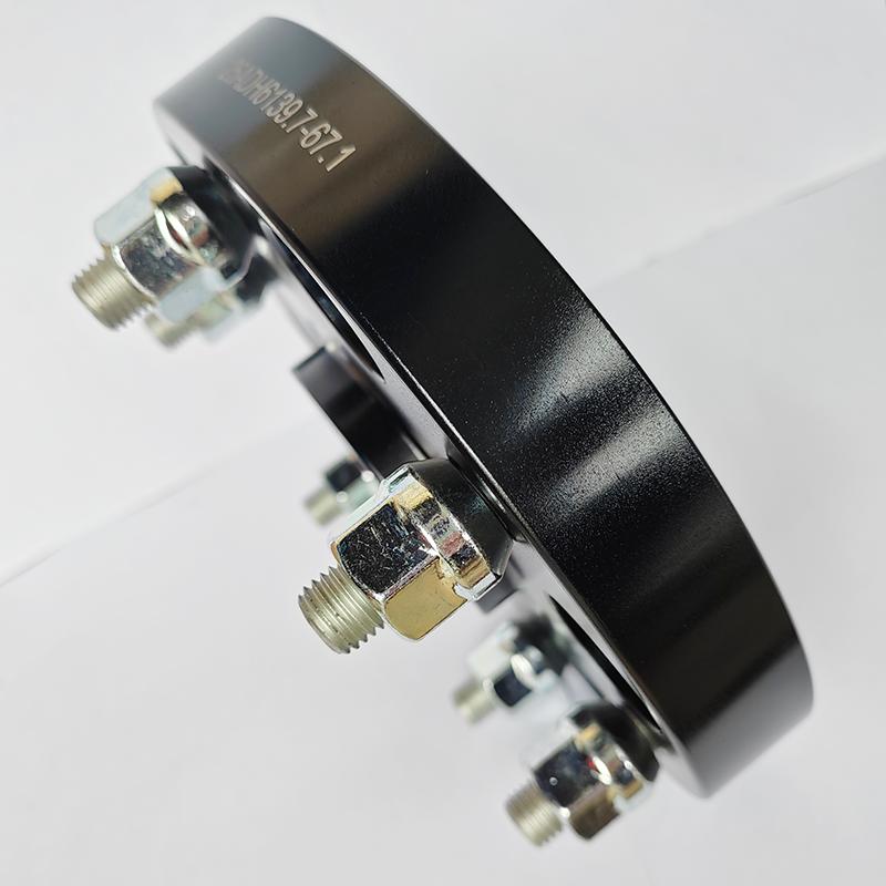 

2PCS Car Wheel Spacers 6X139.7 67.1 Hub Cebtric Aluminum Alloy Wheel Hub Adapter Wheel Spacer For Mitsubishi Pajero ,Challenger 2PCS 30mm black