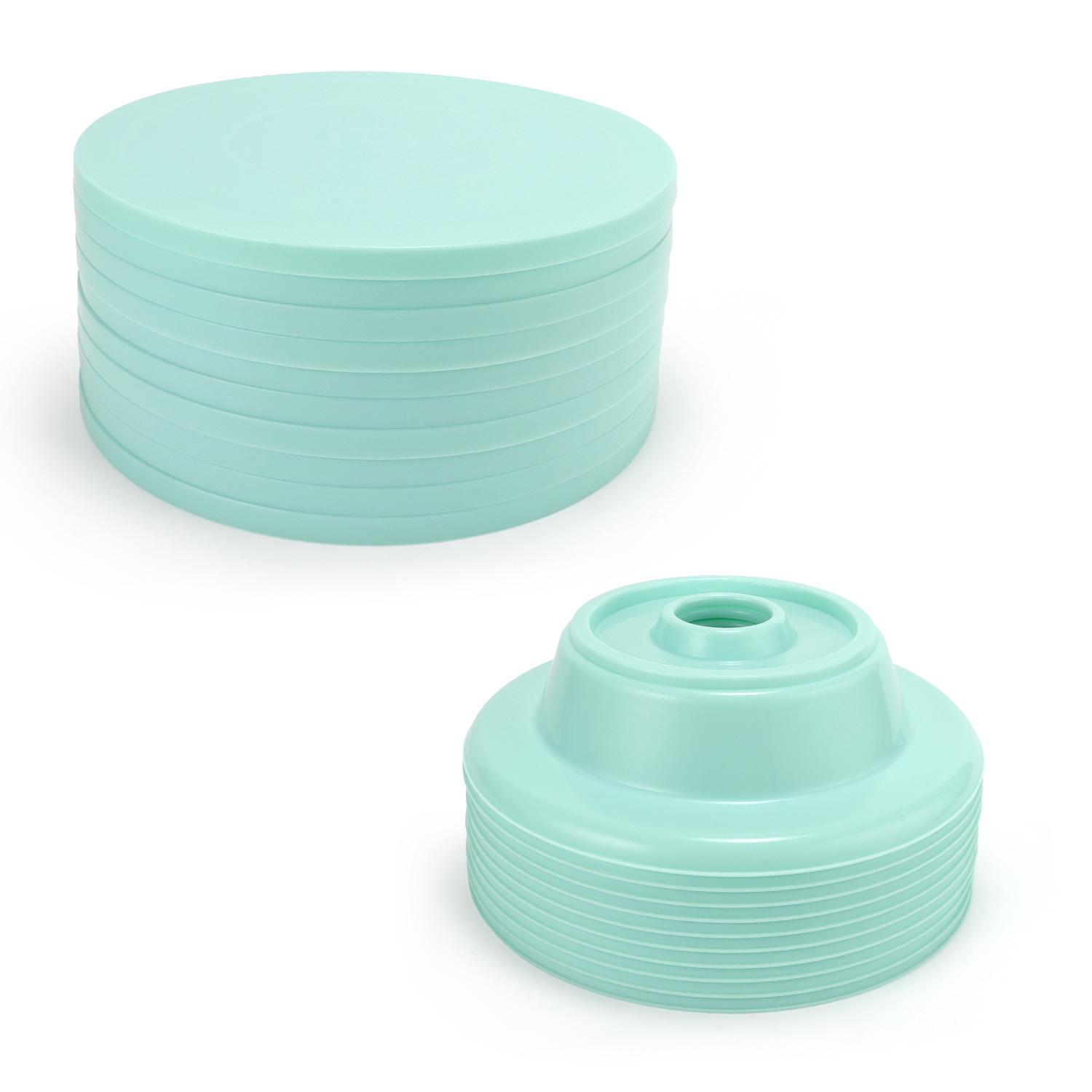 

Вращающаяся подставка для украшения тортов - Легкий и устойчивый пластиковый поворотный стол