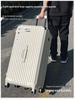 2025 Large 80-Inch Durable Trolley Case with 24-Inch Capacity, Unisex Design, Password Lock Suitcase