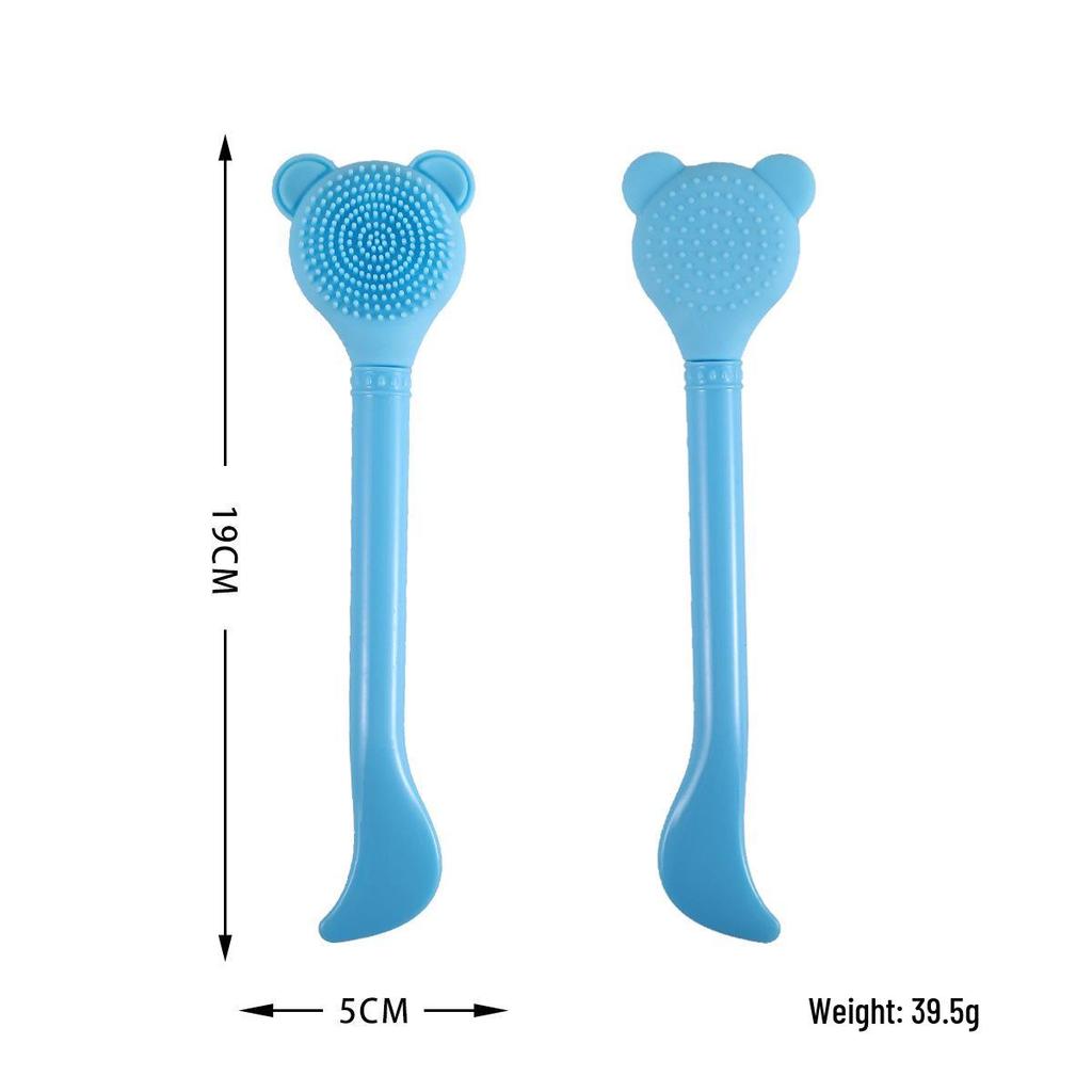 Portable Silicone Facial Cleansing & Makeup Remover Brush - Soft Blackhead Remover Tool