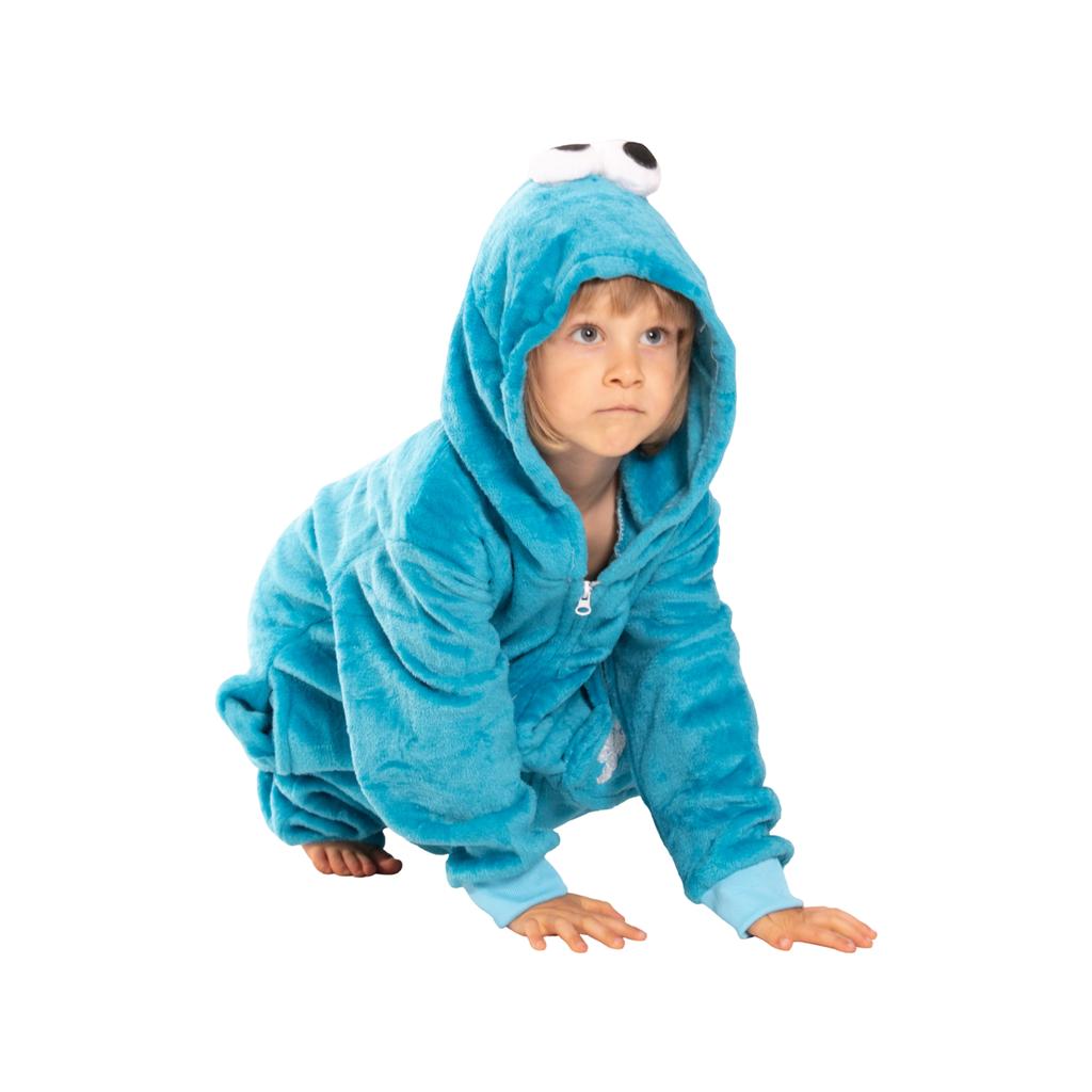 Piżama dla dzieci dziecięca kigurumi onesie ciasteczkowy potwór 105-115 cm