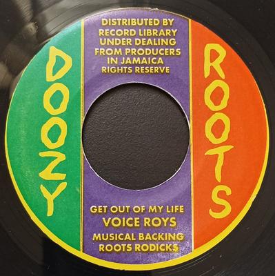 7-tolliline plaat VICEROYS - Get Out Of My Life NONE Doozy Roots Jamaica Reggae, Ska & Dub Kasutatud