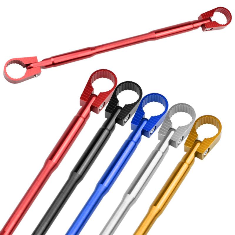 2025 Motorcycle Handlebar Universal 22MM Cross Bar Reinforced Thick Handlebar Bike Grips Handle Bar Balance Bar Motorbike Parts