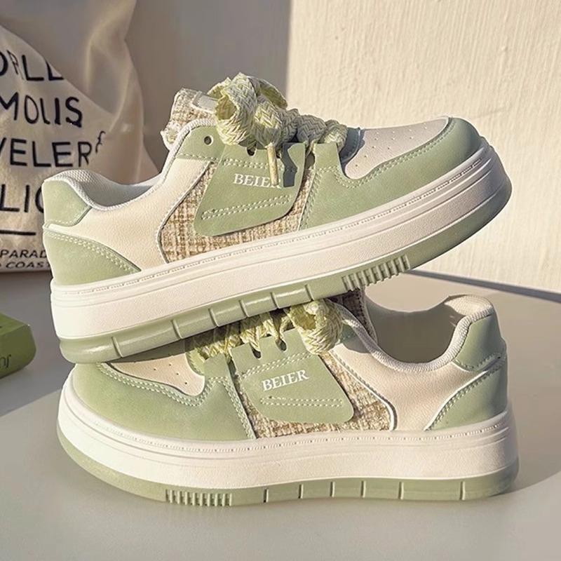 Girls Shoes 2025 New Spring and Autumn Children's Versatile Non-slip Sports Shoes Medium and Older Children's Casual Foreign Style Board Shoes Girl