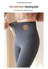 Women's Extra Thick Fleece-Lined Lambswool Pants – High Waist, Elastic, Warm Winter Layer