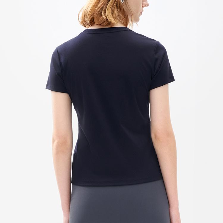 New FILA Regular T Shirt Women's Legend Blue F11W227107FNV