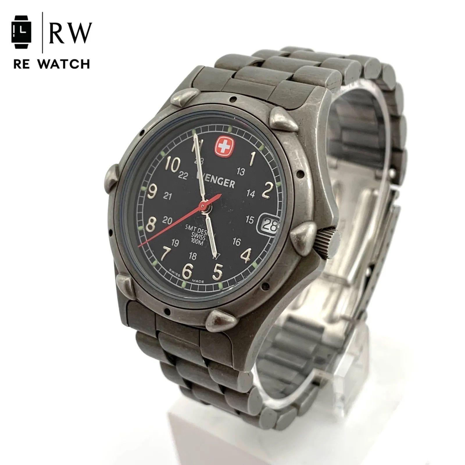 Used [Used] Wenger SMT DESIGN 095.0695 Analog watch 100m waterproof