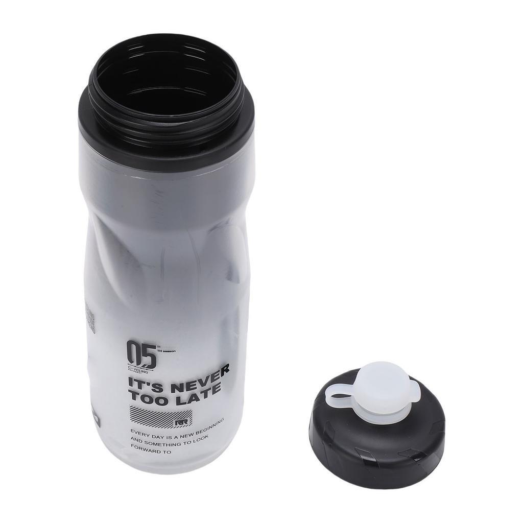 Bike Water Bottle 610ml Large Capacity Insulated Squeeze Cycling Drink Bottle for Hiking Running Travel