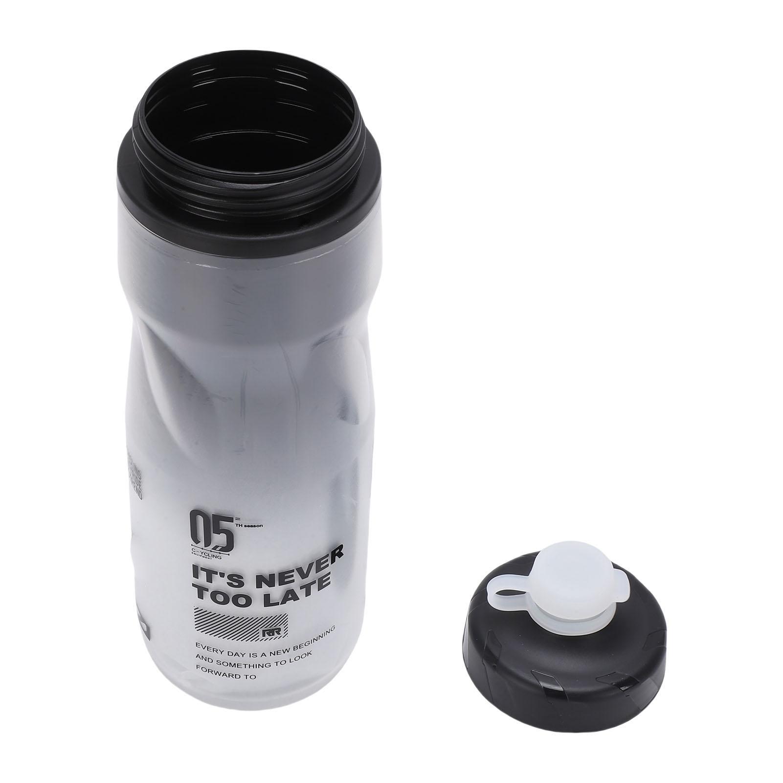 

Bike Water Bottle 610ml Large Capacity Insulated Squeeze Cycling Drink Bottle for Hiking Running Travel