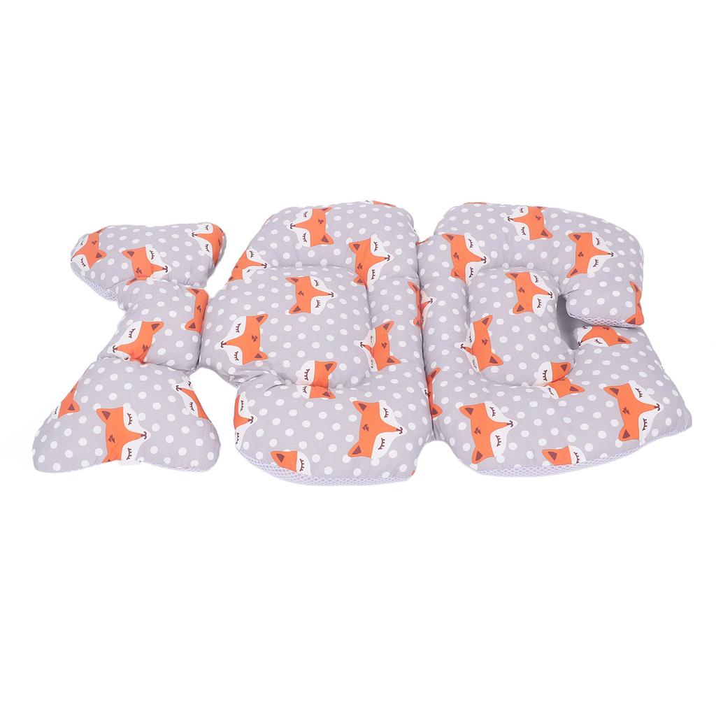 Baby Carriage Cushion Body Support Special Shaped Reduce Fatigue Washable Stroller Seat Cushions