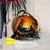 Pumpkin Witch, 2D Flat Acrylic, Tabletop Decoration, Ornaments, Suitable for Living Room, Office, Gifts, Halloween, Christmas
