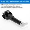 Right Headlight Washer Nozzle 85207-47011 for Toyota Prius XW30 11-15