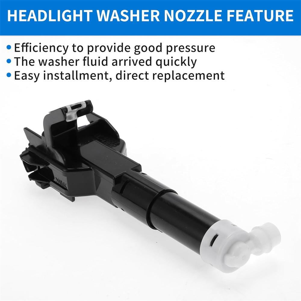 Right Headlight Washer Nozzle 85207-47011 for Toyota Prius XW30 11-15
