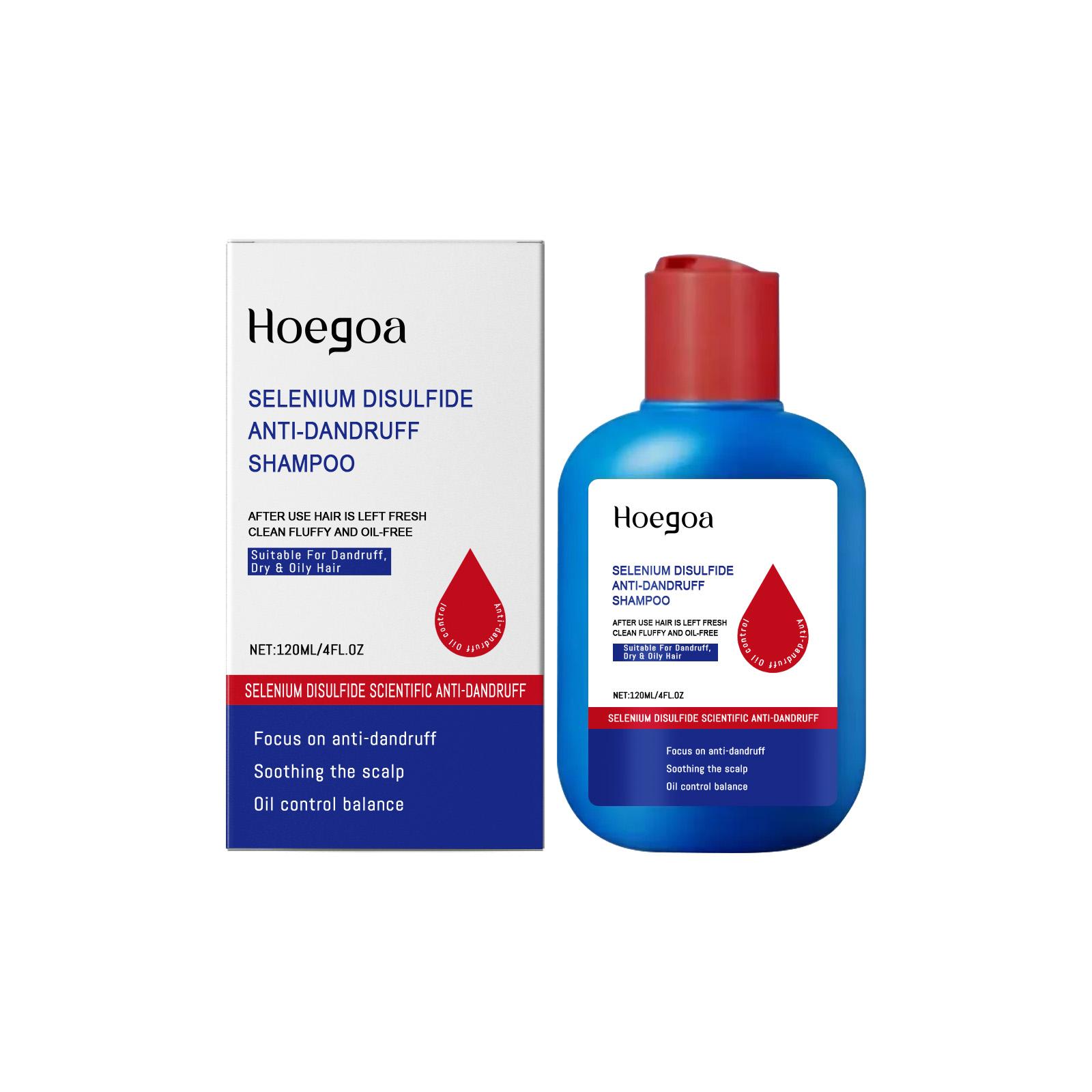 Selenium Sulfide Shampoo: Deep Cleansing, Oil Control, and Volumizing for Refreshing Hair 120ml