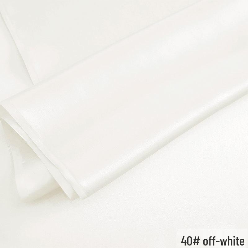 Huahong 16mm Maulbeerseide Crêpe Satin Stoff, Mehrfarbig, 114cm Breite