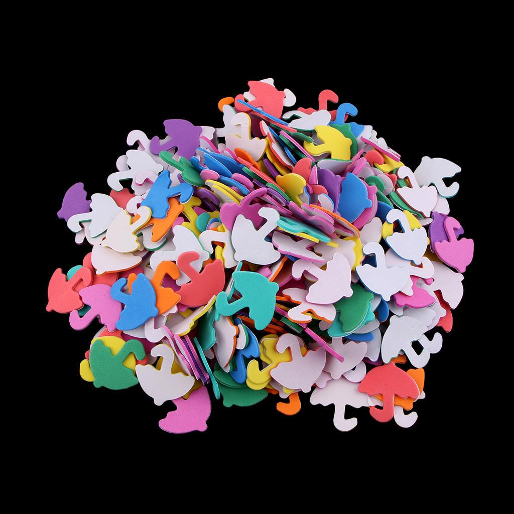 

З 200 штук самоклеючих наклейок з ЕВА-піни, різнокольорових, для рукоділля, для вітальних листівок Umbrella