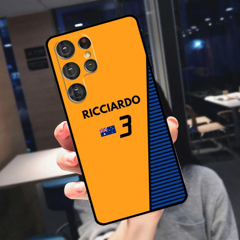 Daniel Ricciardo Case For Samsung Galaxy S23 S22 S21 Ultra S20 FE Note 10 20 S8 S9 S10 Plus Phone Cover