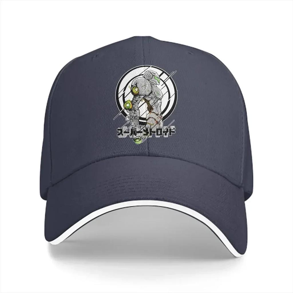 Cool Baseball Cap Men Hats Women Visor Protection Snapback Super Metroid Caps