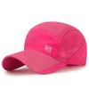 Summer New Breathable Mesh Baseball Caps For Men Outdoor Sports Quick Drying Thin Sunhat Solid Cycling Hats Women Sunscreen Cap