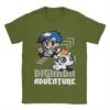 Hip Hop Digimon Adventure Joe Gomamon Tshirt Men Crewneck Short Sleeve Clothing  Cotton Summer Top Tee