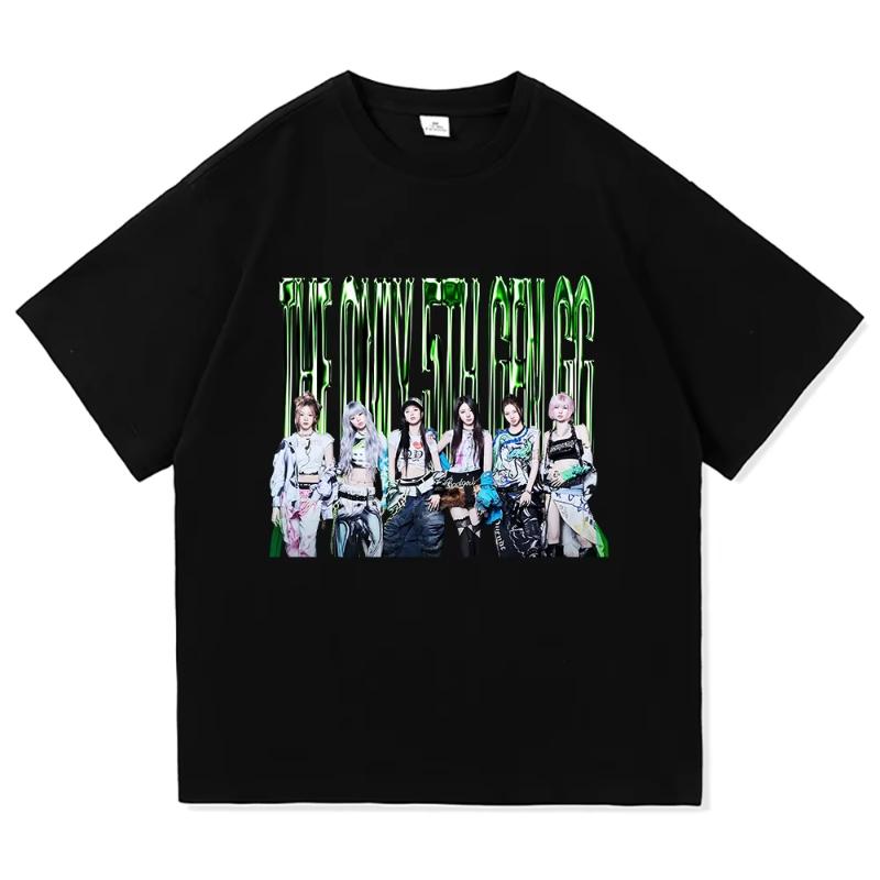 Babymonster Album We Go Up TShirt 2025 Retro UnisexWomen Clothing Vintage Harajuku High Quality Tops for Fans Gifts Cotton TShirts