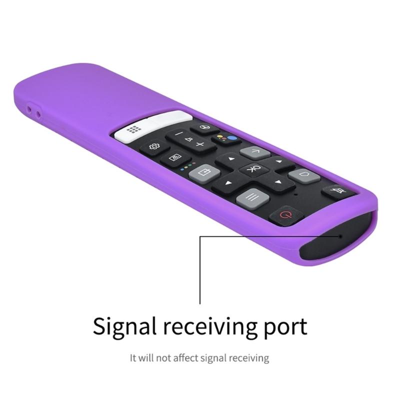 Voice Remote Control Case for RC802V 49P30FS 65P8S 55C715 49S6800 43S434 Remote Control Shockproof Protective Cover