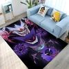 Pokemon Full Character horror gengar Pattern Carpets Bedroom Play Mat Rug Bedroom Carpet Livingroom Crawl Mat Christmas Gift Rug