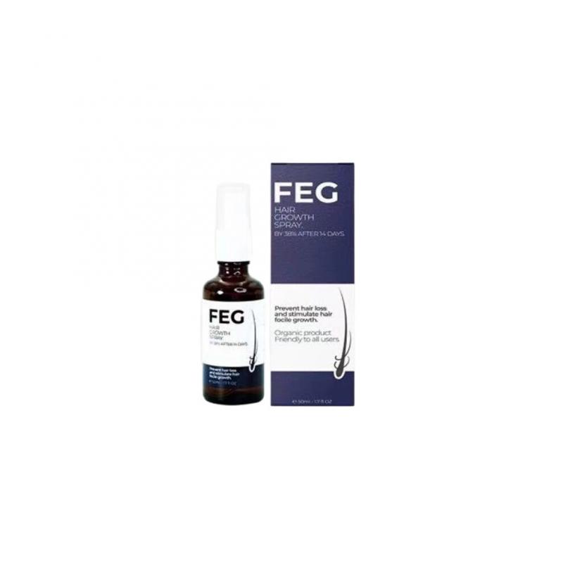 Feg Hair Growth Spray, Nourishes Long, Thick, Strong Hair Quickly, Prevents Hair Loss