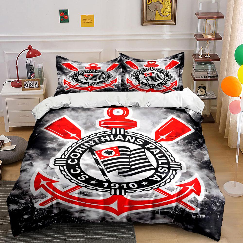 "Corinthians Bedding Set Logo" Bedding Duvet Cover Set Duvet Cover Pillowcases (1 * Duvet Cover 2 * Pillowcases, Without Duvet Insert)
