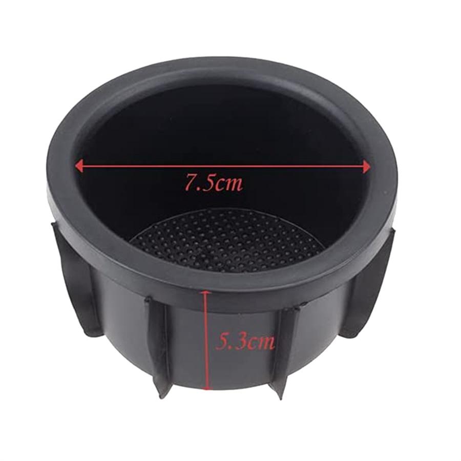 2 Pcs Car Console Box Insert Water Cup Bottle Holder For Toyota RAV4 2006-2012