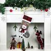 Christmas Socks Gift Bag Christmas Tree Ornaments Snowman Christmas Tree Pendant