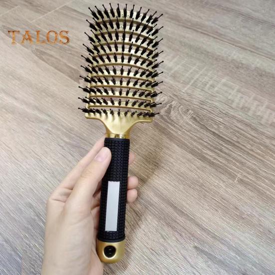 Belüftete Haarbürste, tragbar, antistatisch, dünn, dick, lockig, lang, nass, trocken, Paddelbürste für Frauen und Mädchen, Kopfhautmassage, Haarstyling, Entwirrungskamm