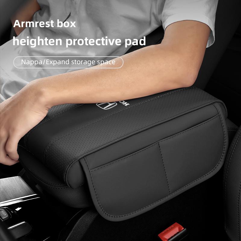 Memory Cotton Car Armrest Cushion Armrest Box Heighten Pad For Honda Civic Accord Fit Jazz Pilot CRV Odyssey Passport City HRV ajv256