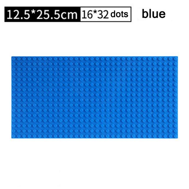 32*32 50*50 Dots Classic Base Plates Blocks DIY Small Size City Road Bricks Baseplates Construction Building Toys For Kids Gifts